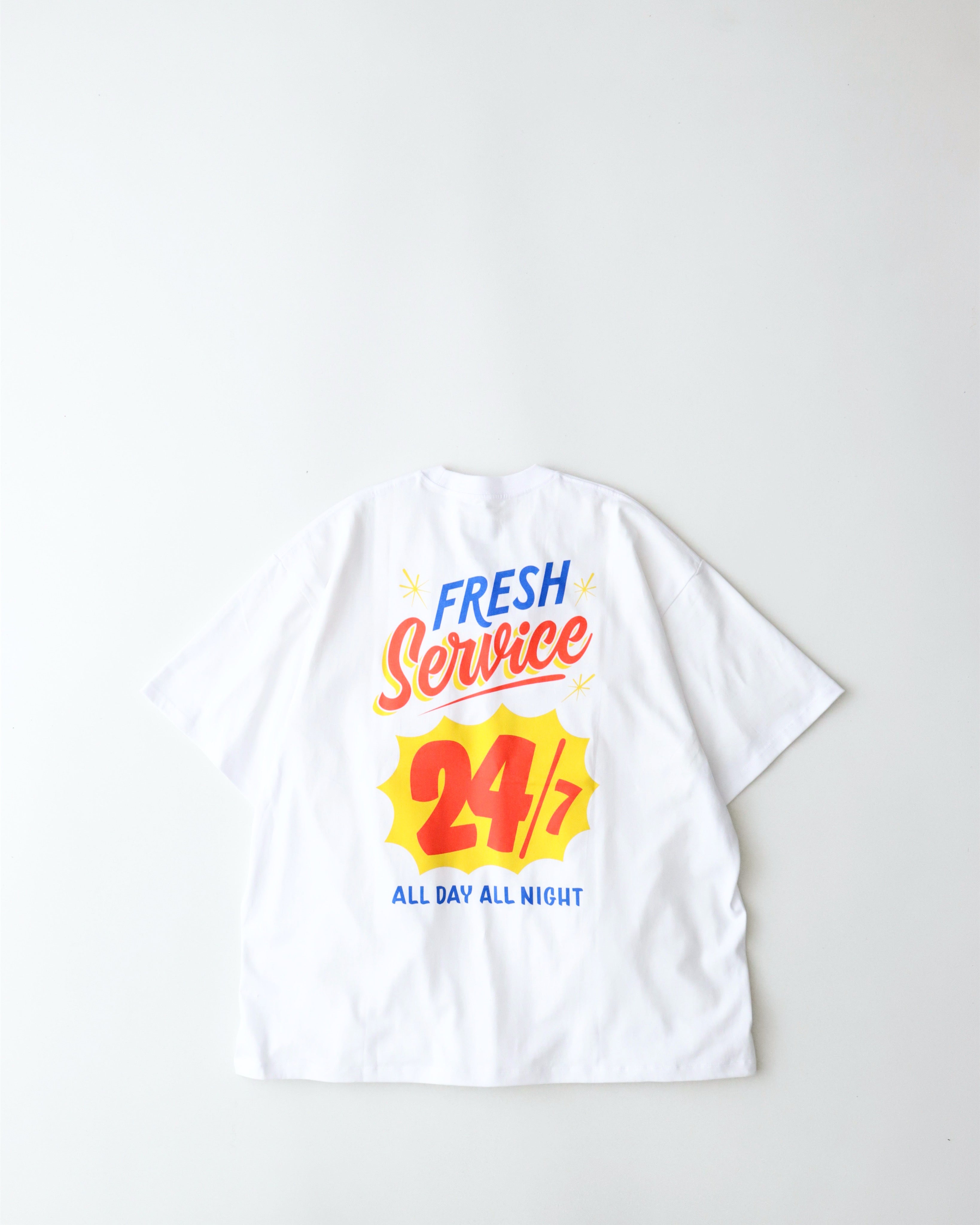 CORPORATE PRINTED S/S TEE “ALL DAY ALL NIGHT”