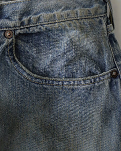 NO.37 WASHED WIDE DENIM PANTS