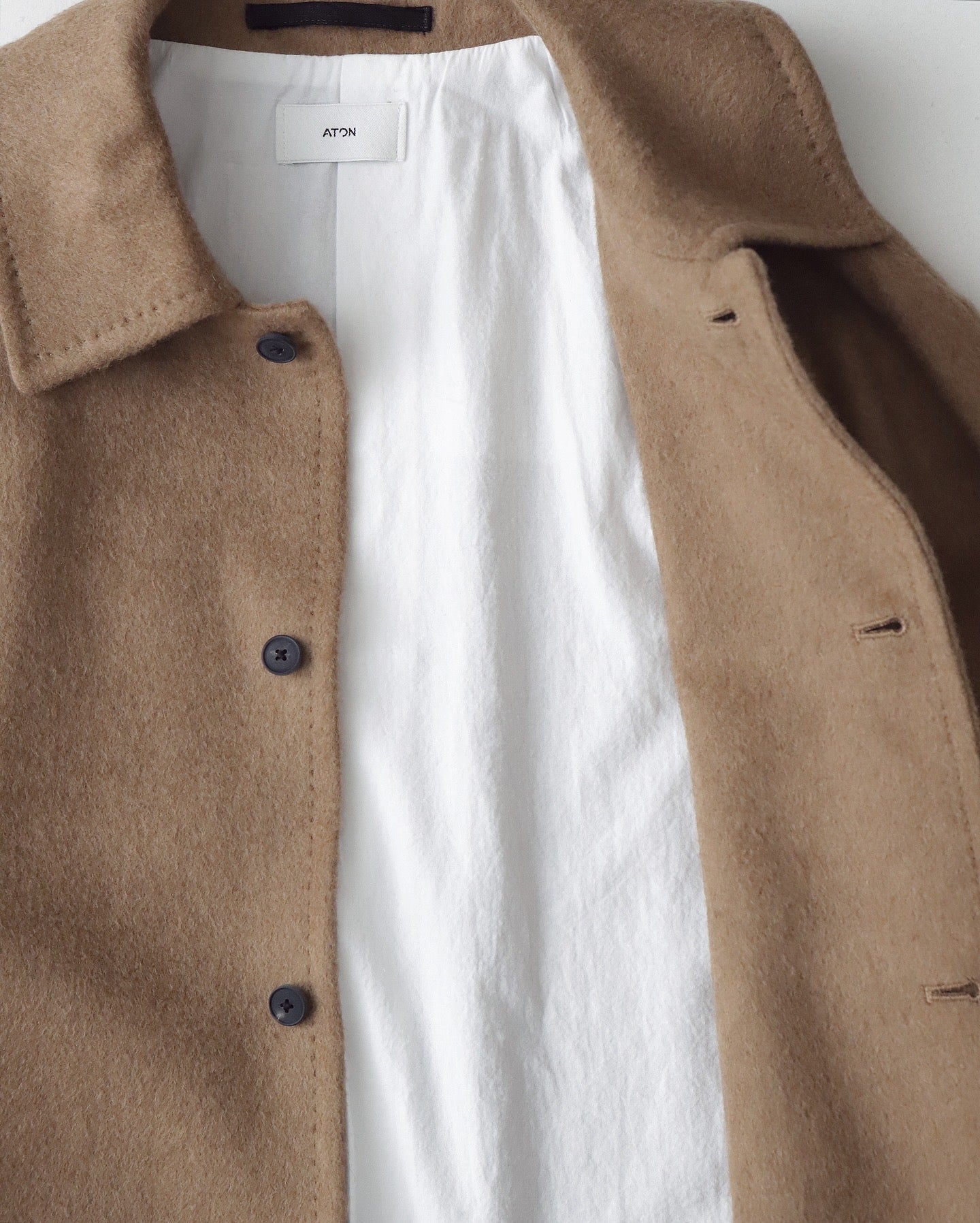 PURE CAMEL BALMACAAN COAT（WOMEN）