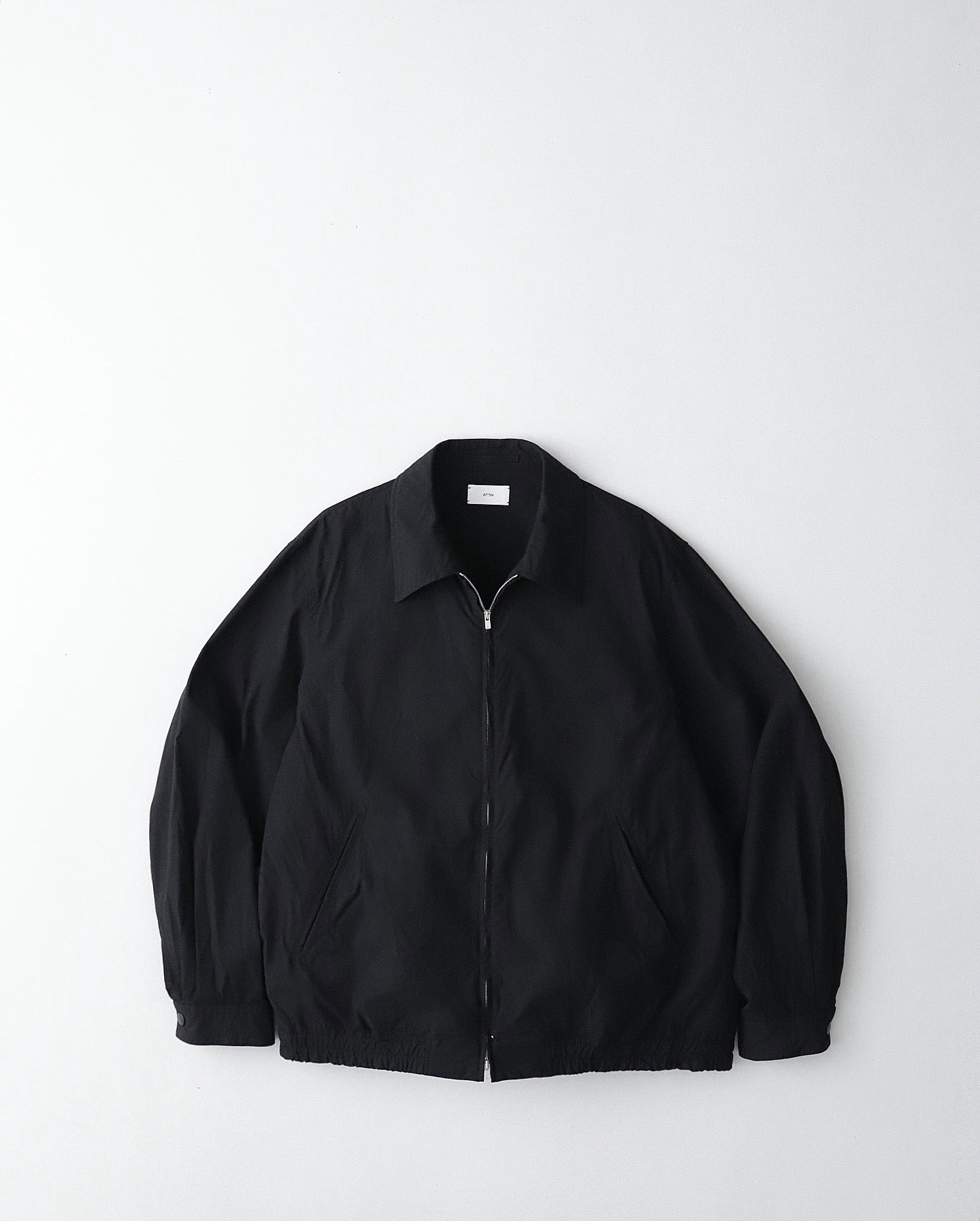 ATON LIGHT TC GABARDINE WASHED HARRINGTON JACKET – NCNR ONLINE STORE