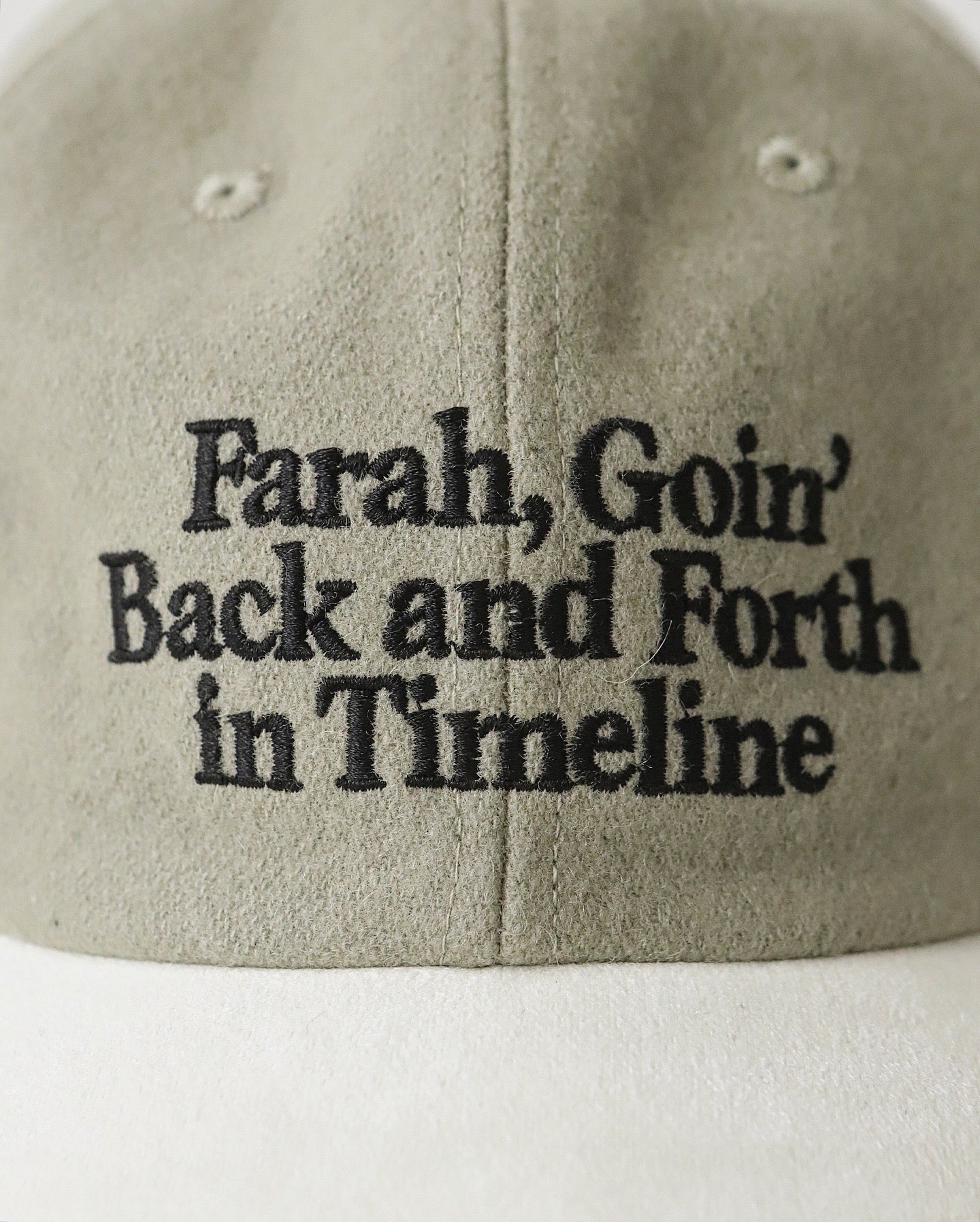 6 PANEL CAP｜WOOL