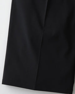 SEMI DULL OXFORD WIDE TROUSERS
