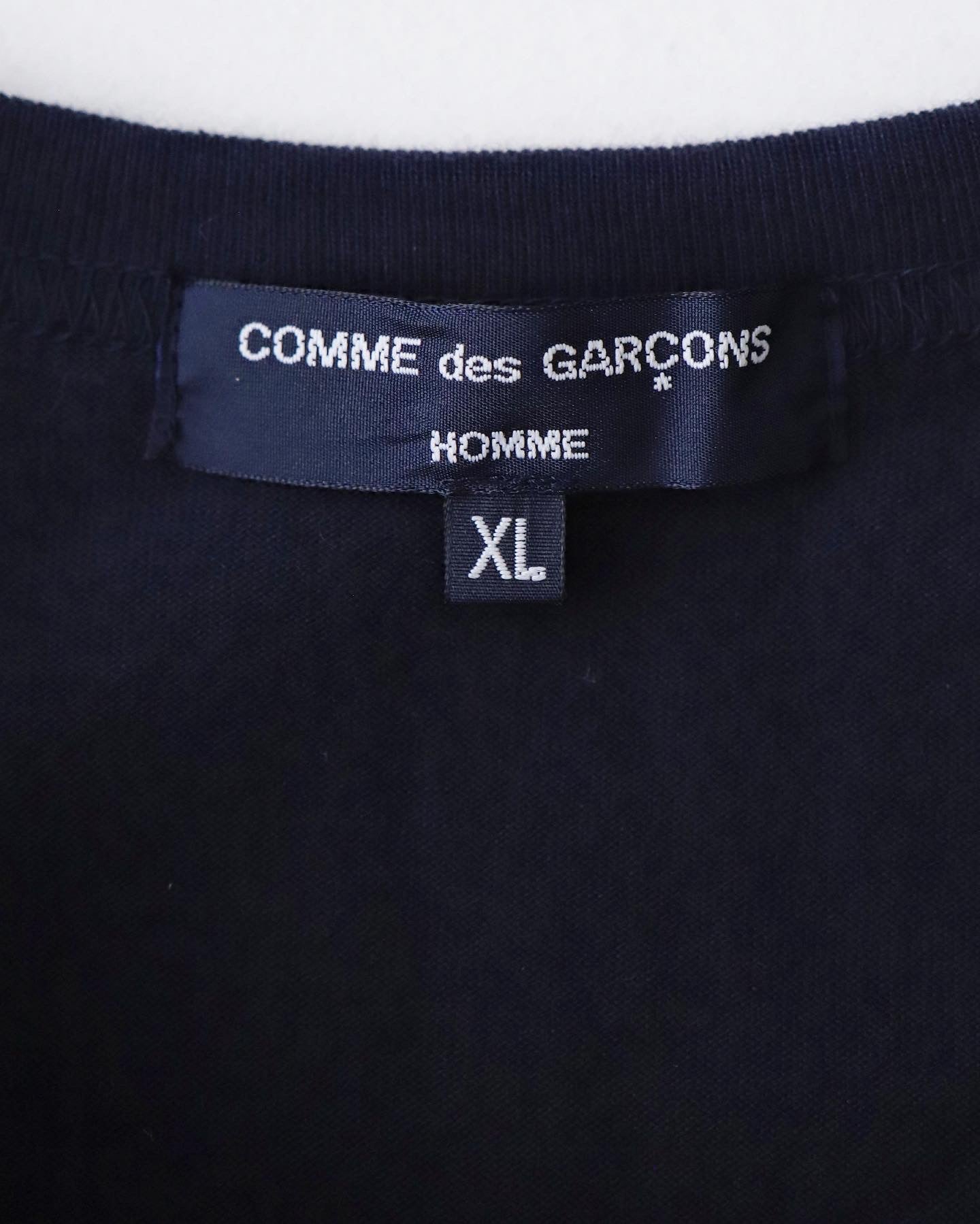 COMME des GARCONS HOMME LOGO POCKET LONG SLEEVE T-SHIRT – NCNR WEB