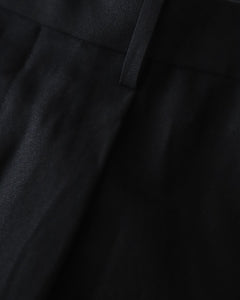 SILK WASHI TWILL WIDE PANTS