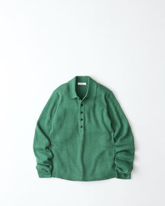 RAMIE WOOL RIB | RIB POLO SWEATER（WOMEN）