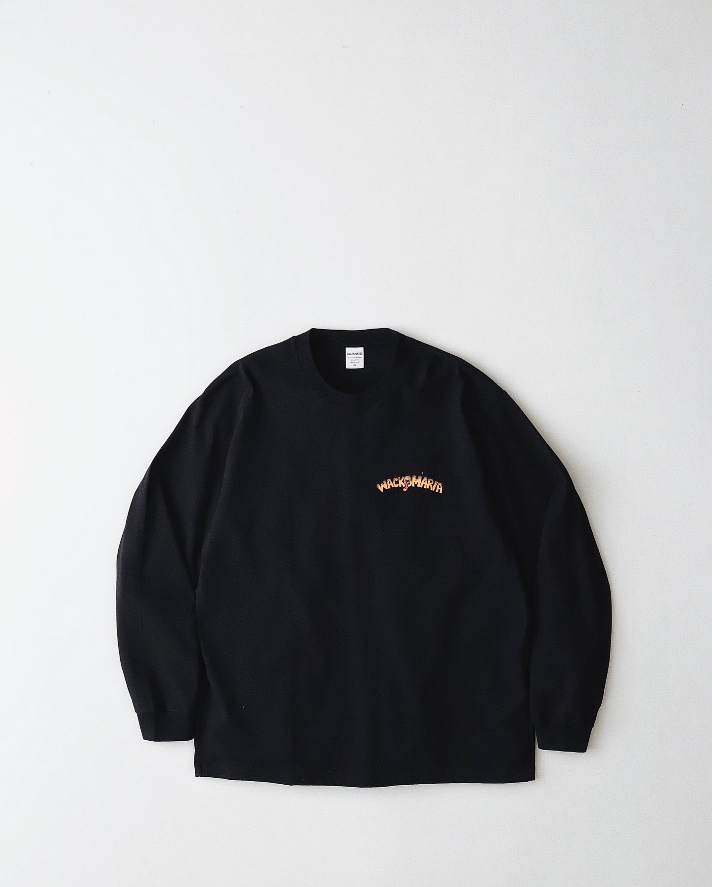 WACKO MARIA TIM LEHI / WASHED HEAVY WEIGHT LONG SLEEVE T-SHIRT