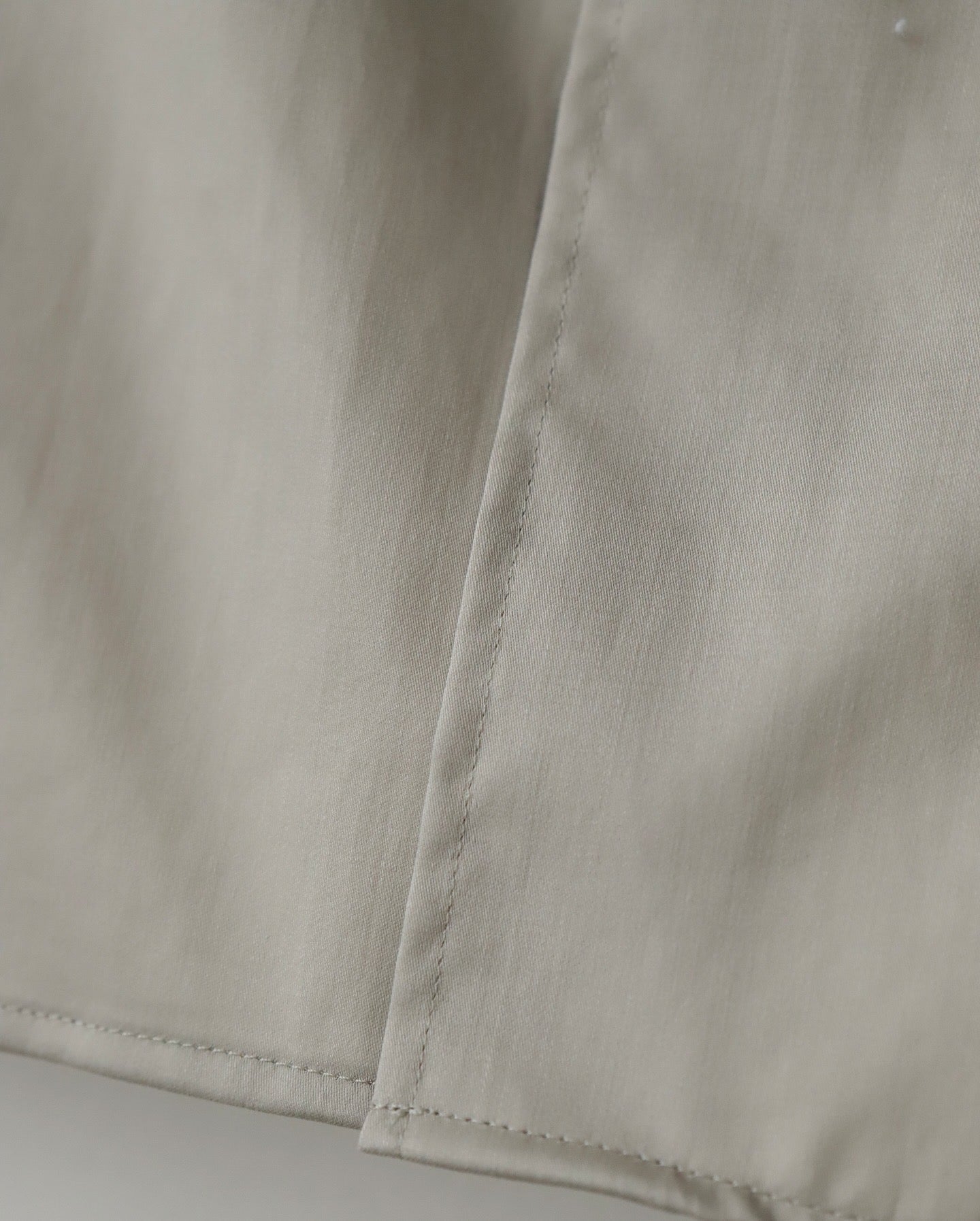 SILICON POPLIN OVERSIZED REGULAR COLLAR SHIRT