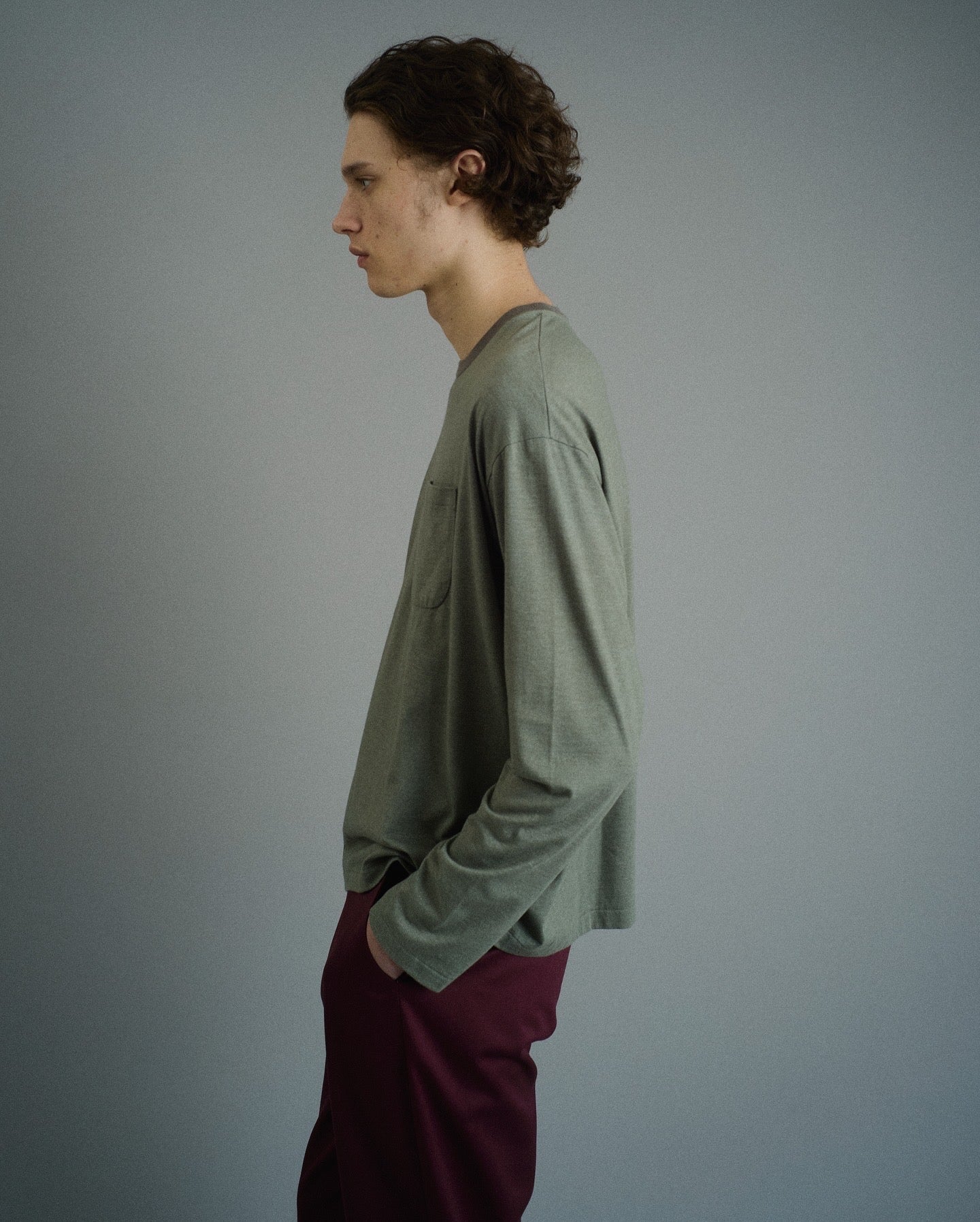 LONG SLEEVE POCKET TEE SHIRT