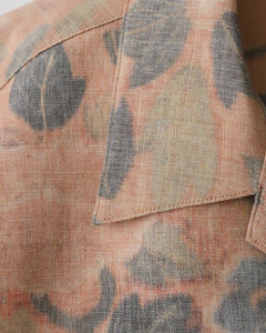 FRAGMENT FLOWER OPEN COLLAR SHIRT
