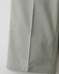 OUT TUCK WIDE TAPERED PANTS
