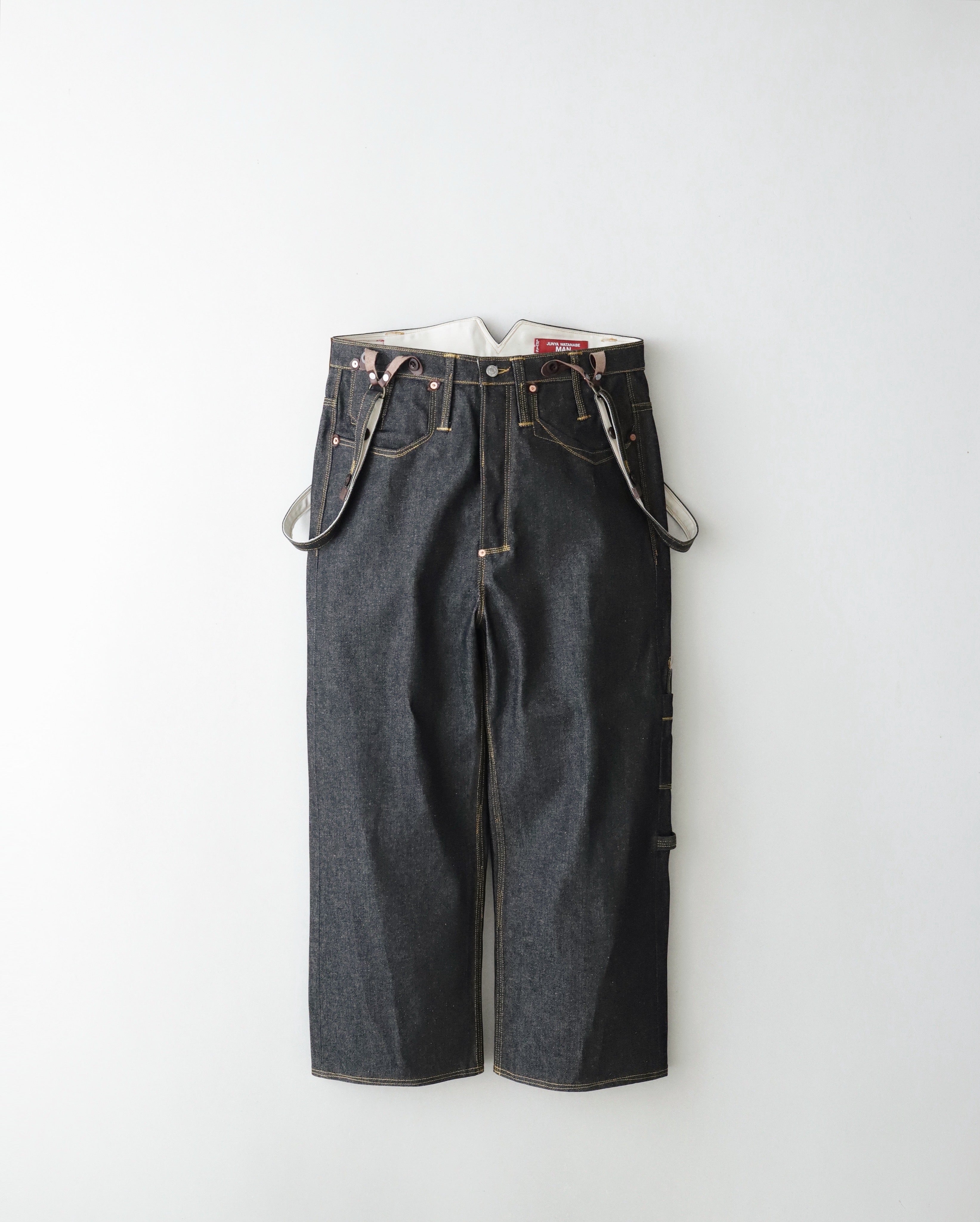 eYe JUNYA WATANABE MAN LEVI'S RED SUSPENDER DENIM PANTS – NCNR