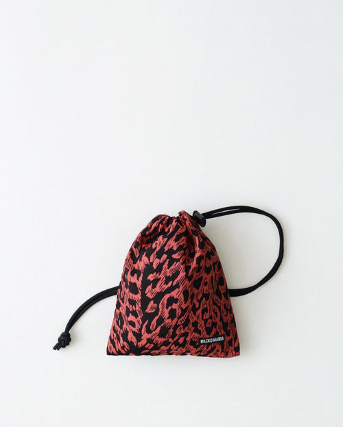 WACKO MARIA LEOPARD DRAWSTRING BAG – NCNR ONLINE STORE