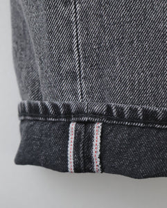 SELVAGE DENIM FIVE POCKET TAPERED PANTS