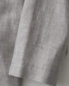 LINEN WOOL TWILL SHIRT JACKET