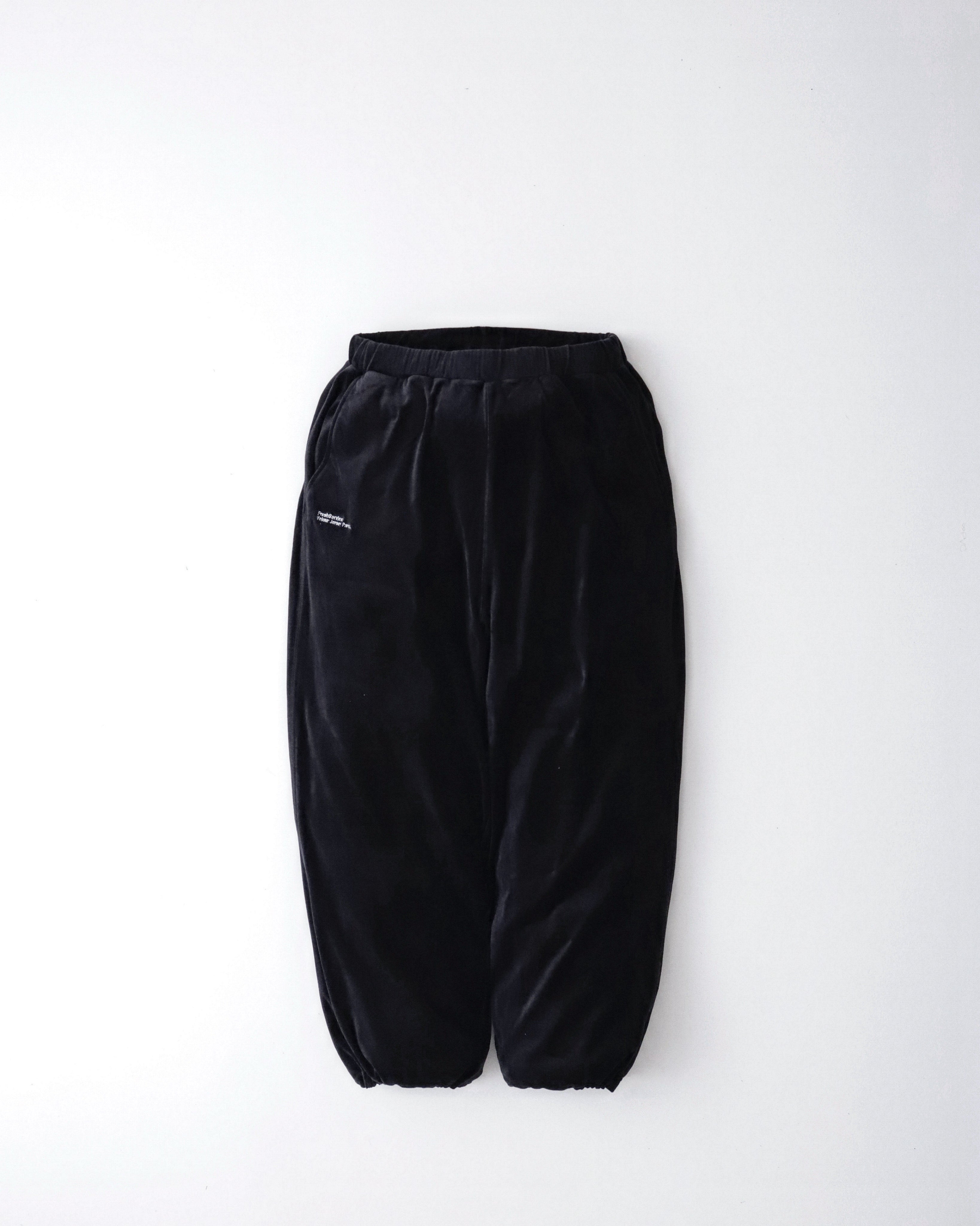 VELOUR JERSEY PANTS