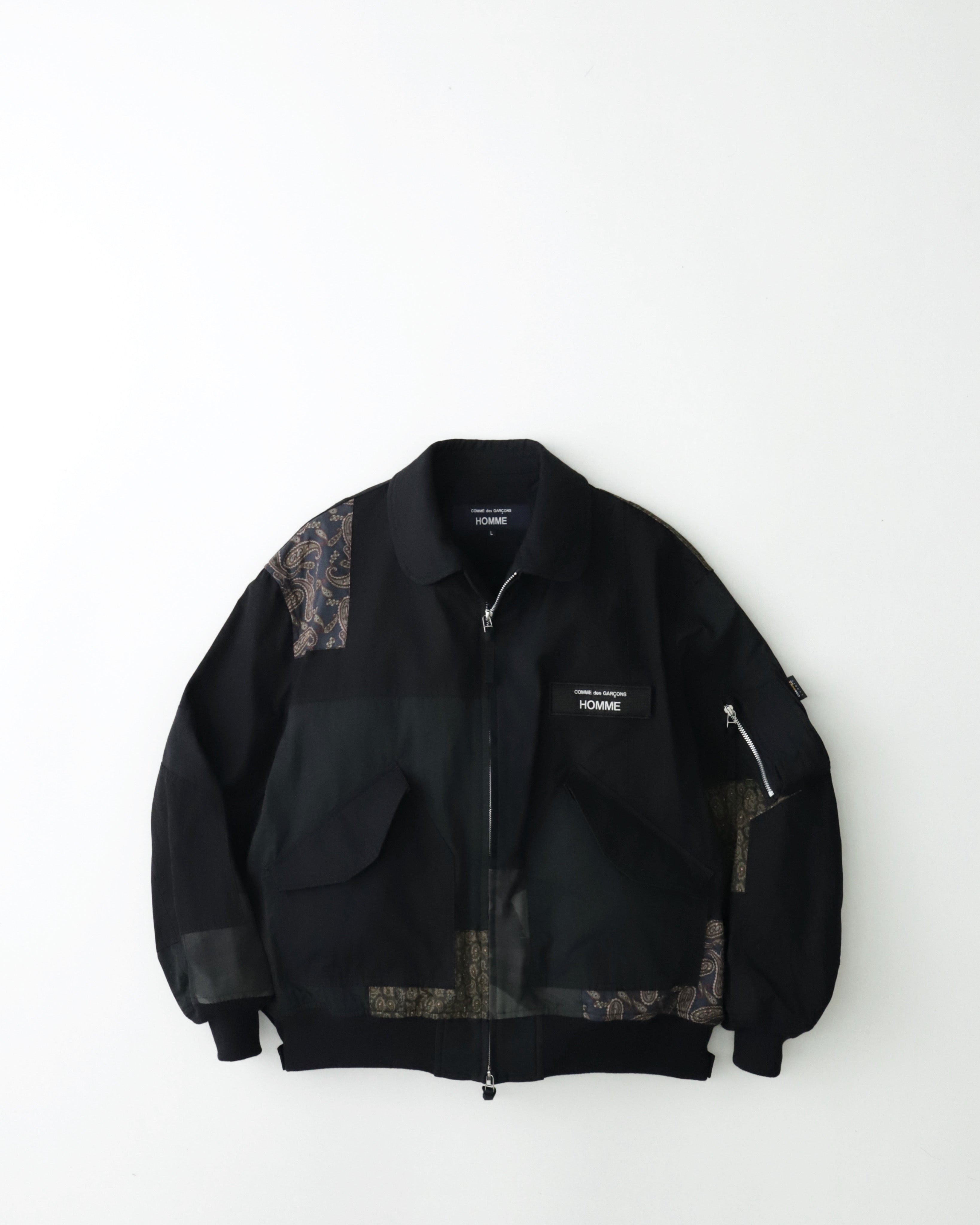 PATCHWORK BOMBER JACKET