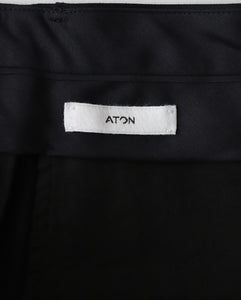 COMPACT WOOL 3TUCKED WIDE PANTS（WOMEN）