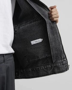 SELVAGE DENIM ZIP JACKET