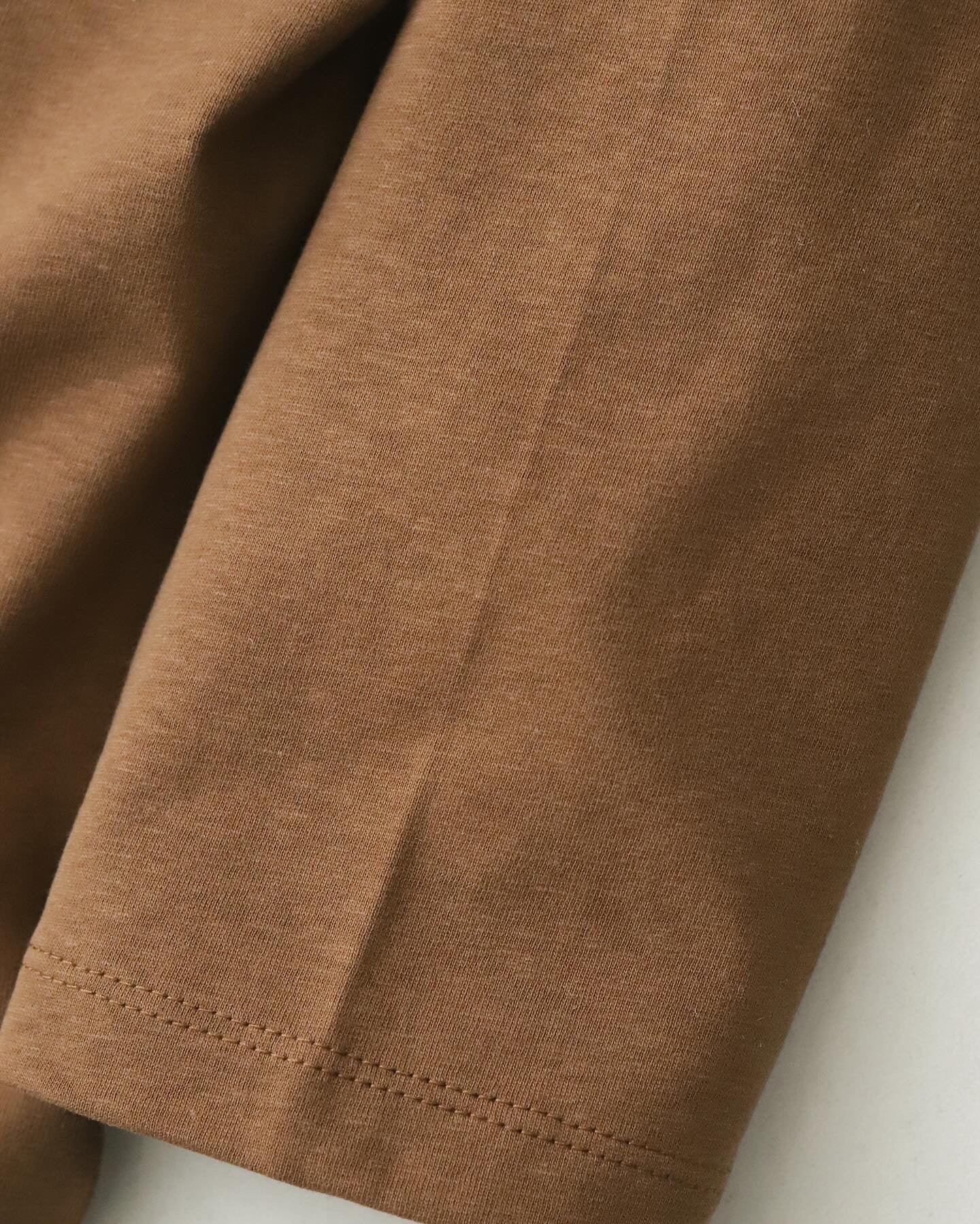 RECYCLED COTTON JERSEY L/S TEE