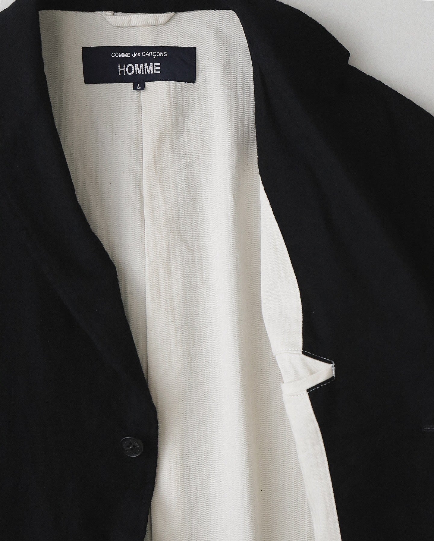 WOOL SERGE FULLING JACKET