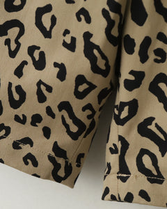 DICKIES / LEOPARD PLEATED SHORT TROUSERS