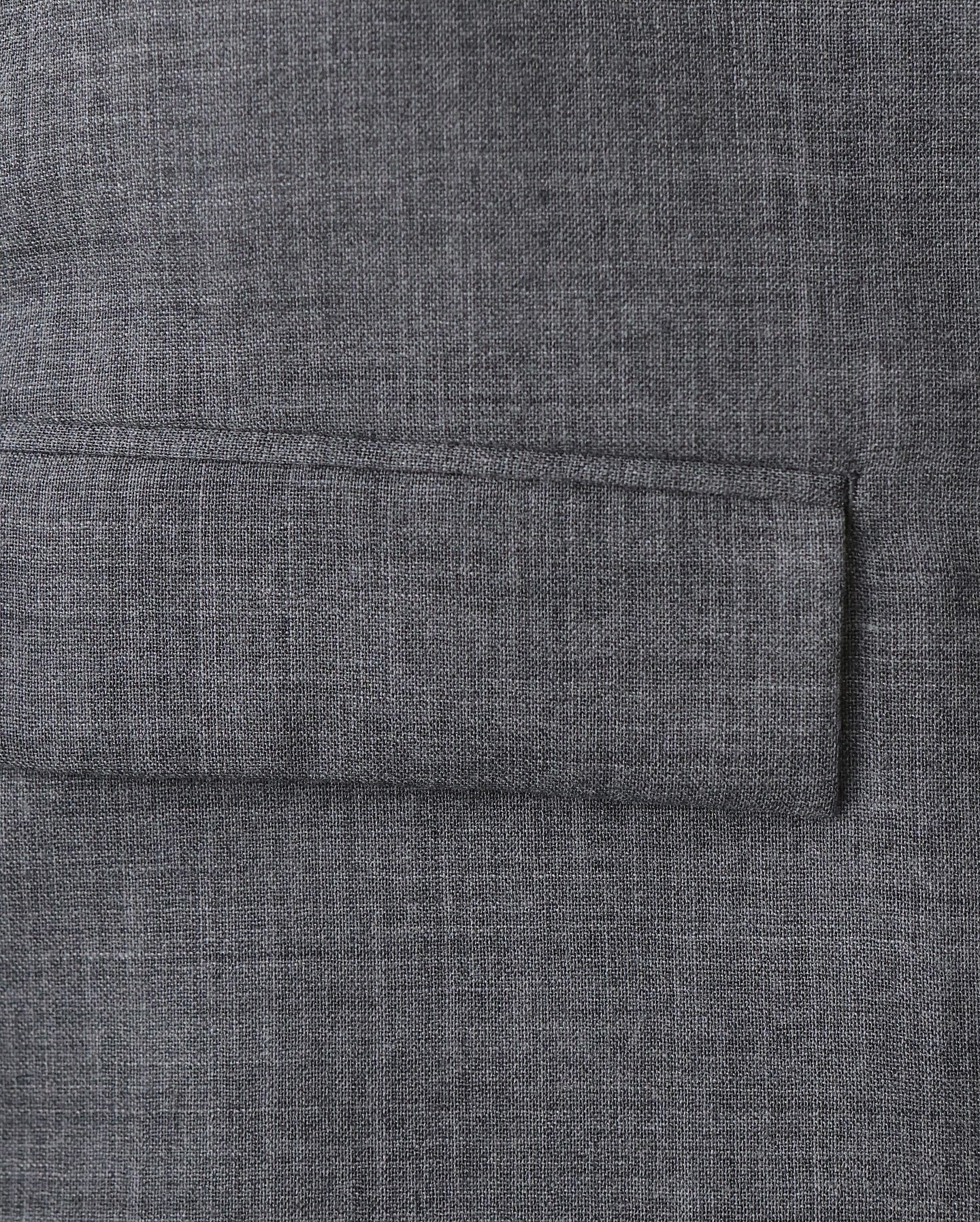 TECHNO WOOL ETERMIN COLLARLESS JACKET（WOMEN）