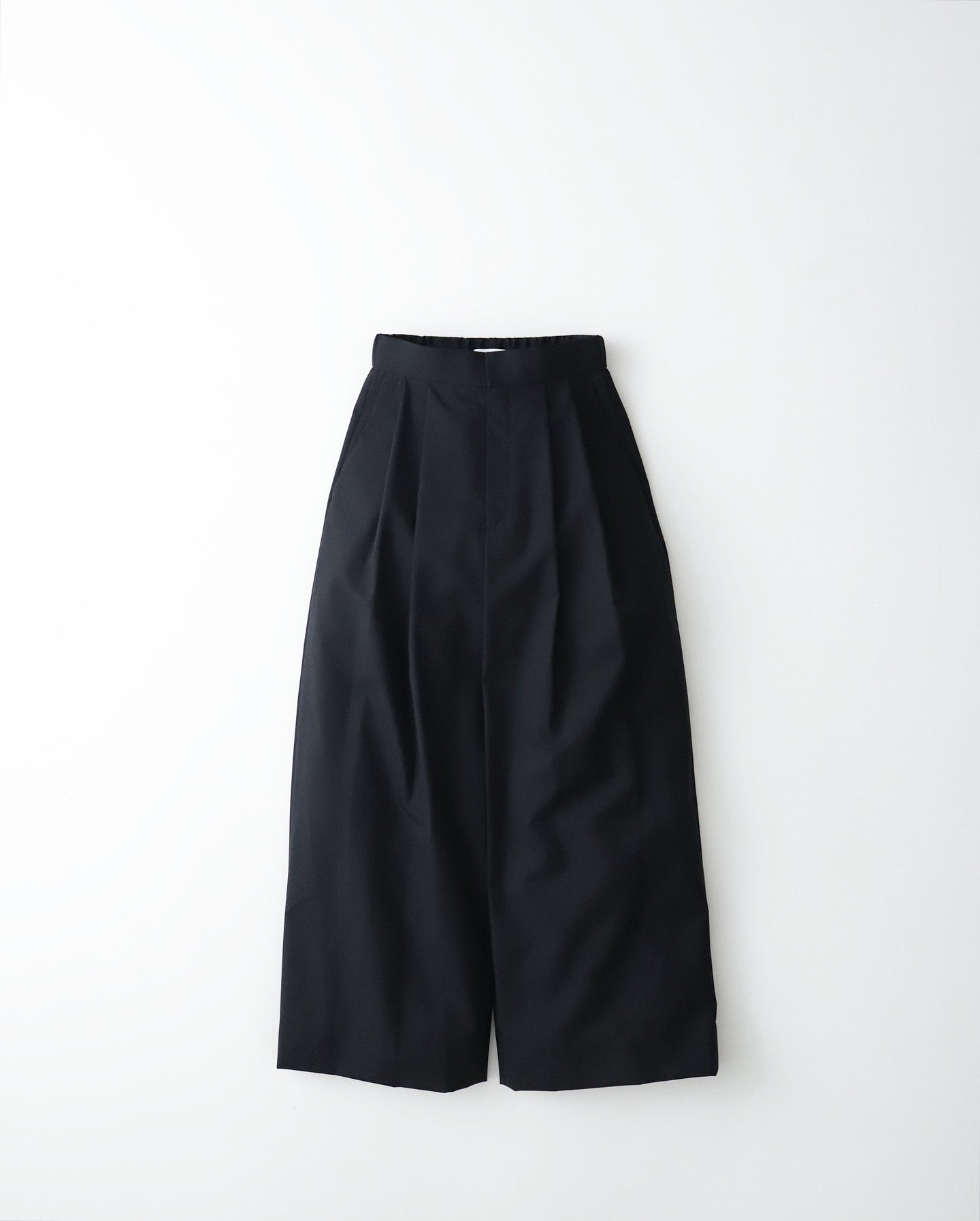 WOOL TROPICAL WIDE EASY PANTS（WOMEN）