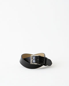 LEATHER BELT｜CROCODILE