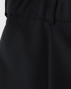 WOOL TROPICAL LOOSE FIT PANTS
