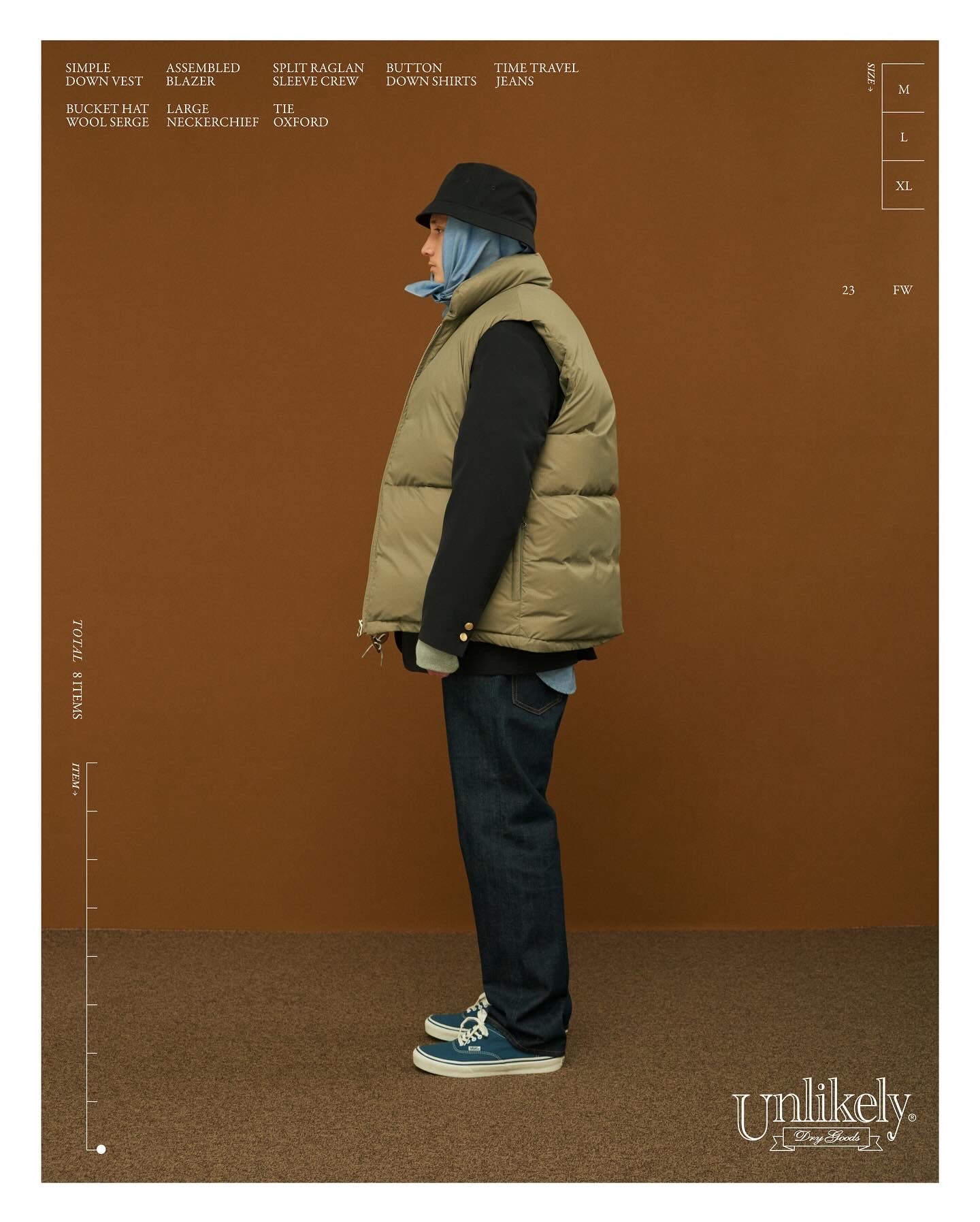 UNLIKELY SIMPLE DOWN VEST