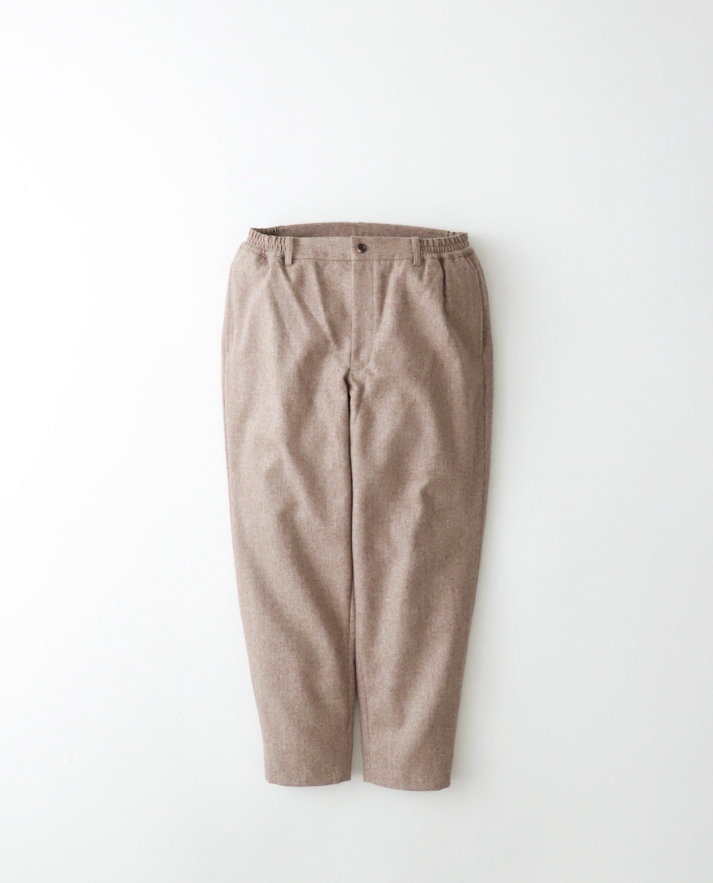 WOOL FLANNEL EASY PANTS