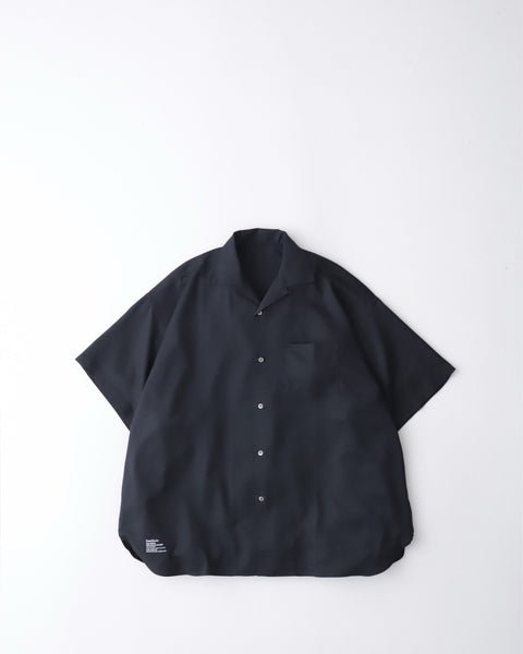 【Fresh Service】OPEN COLLAR S/S SHIRT NVY 9B6A9A9B-2002-435B-A748-