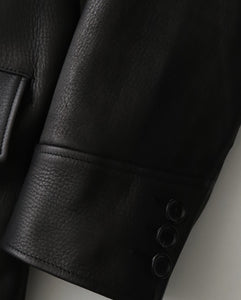 WACKO MARIA LEATHER CAR COAT – NCNR ONLINE STORE