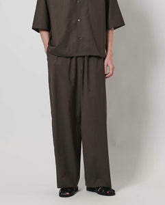 WOOL TROPICAL HAREM PANTS
