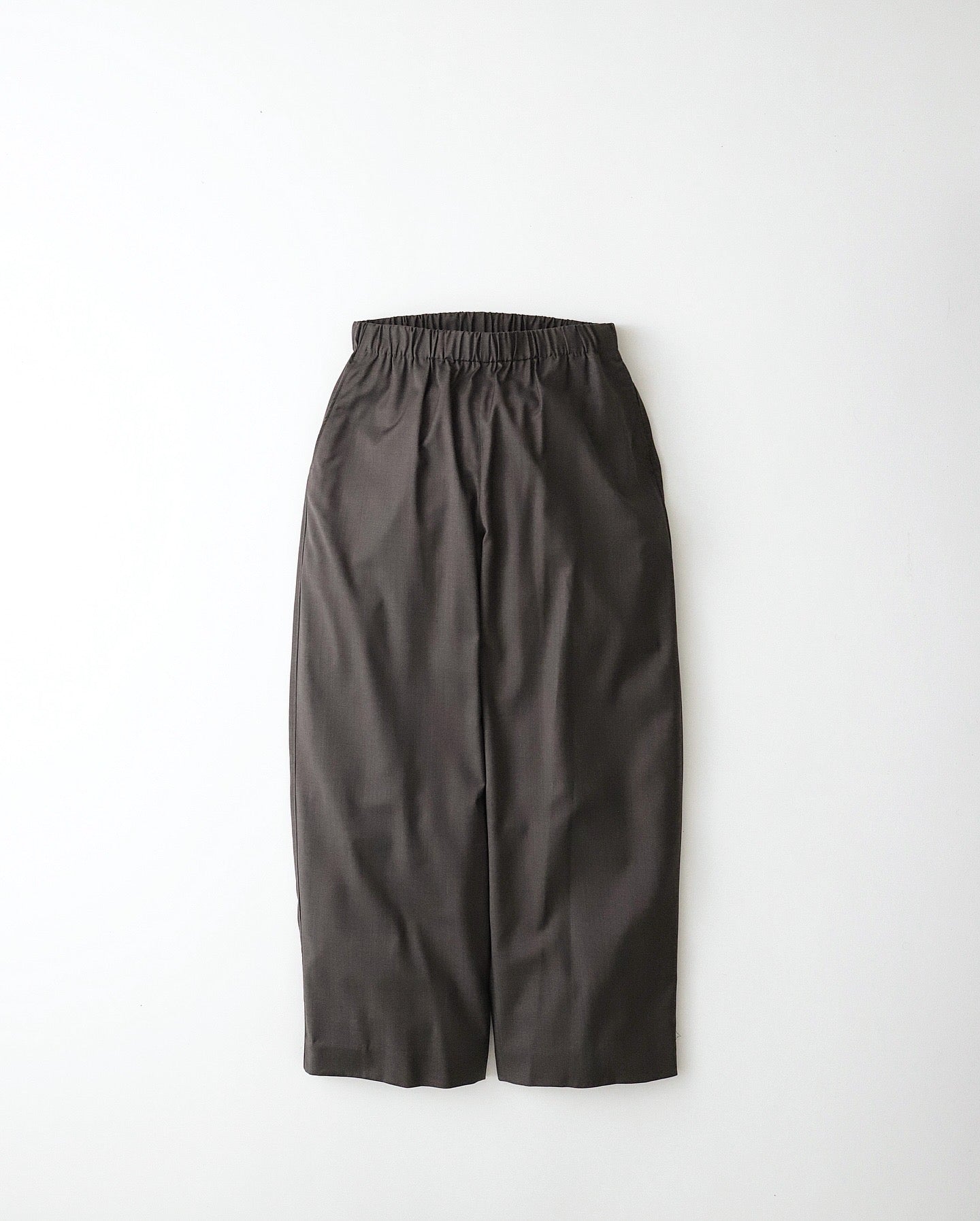 WOOL TROPICAL HAREM PANTS