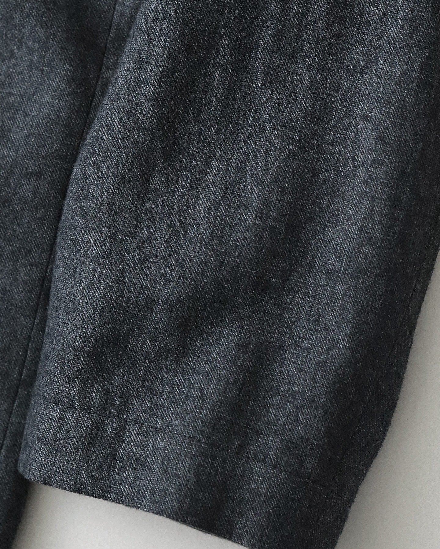 LINEN WOOL TWILL SHIRT JACKET