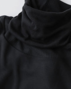 MODAL SILK JERSEY TURTLENECK