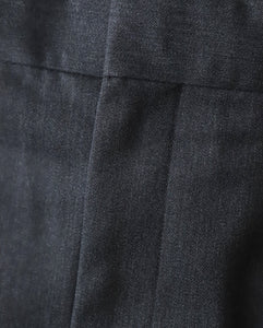COMPACT WOOL 3TUCKED WIDE PANTS（WOMEN）