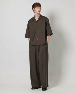 WOOL TROPICAL HAREM PANTS