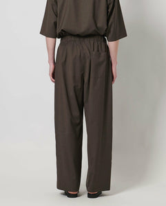WOOL TROPICAL HAREM PANTS