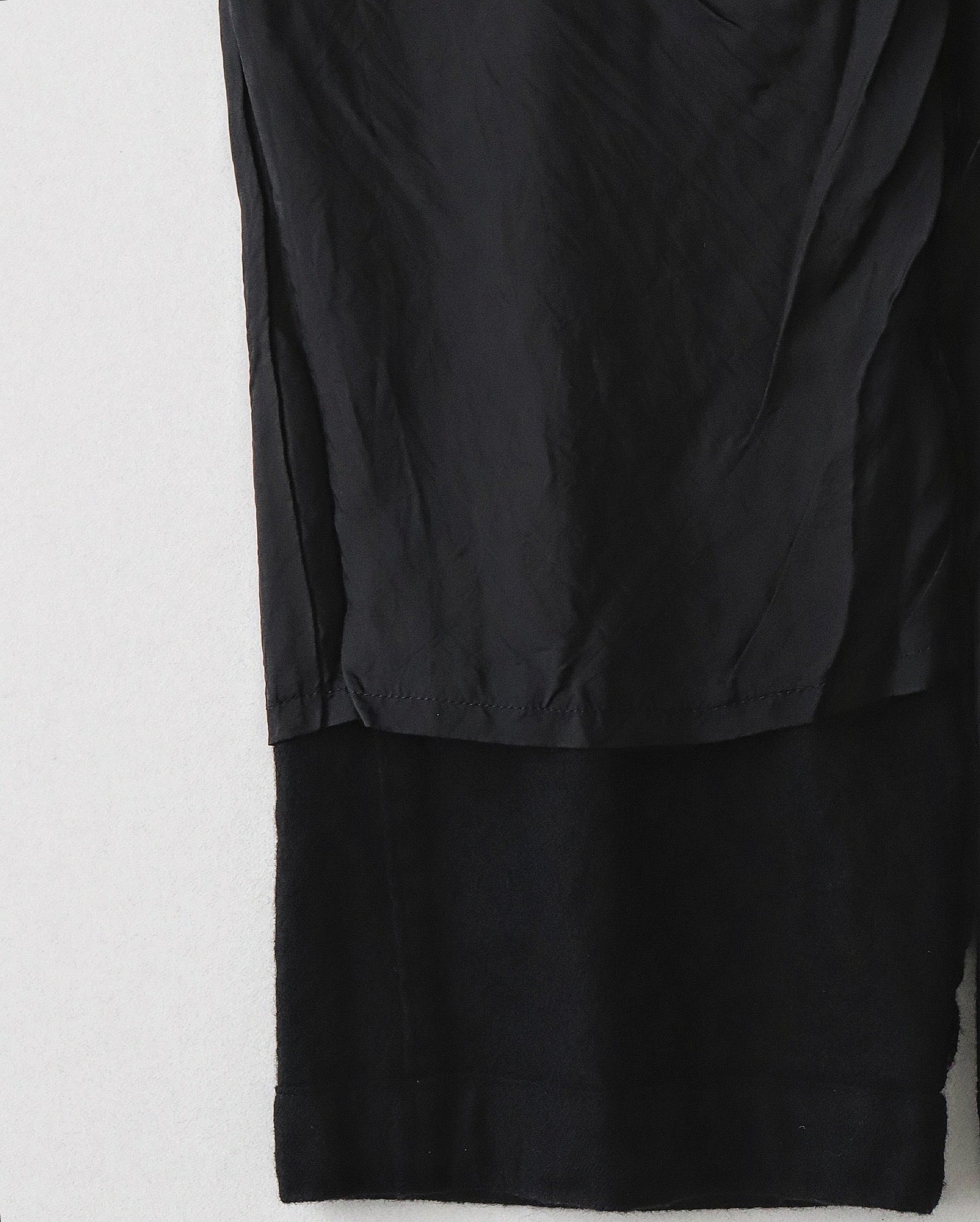 WOOL SERGE FULLING PANTS