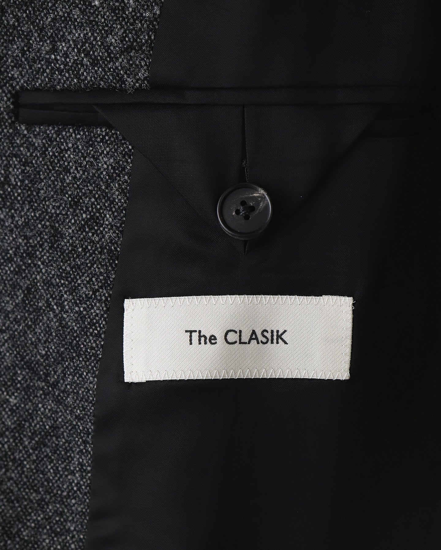 FLAP POCKET BLAZER｜SOFT TWEED