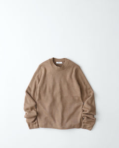 RAMIE WOOL RIB｜RIB MOCKNECK SWEATER（WOMEN）