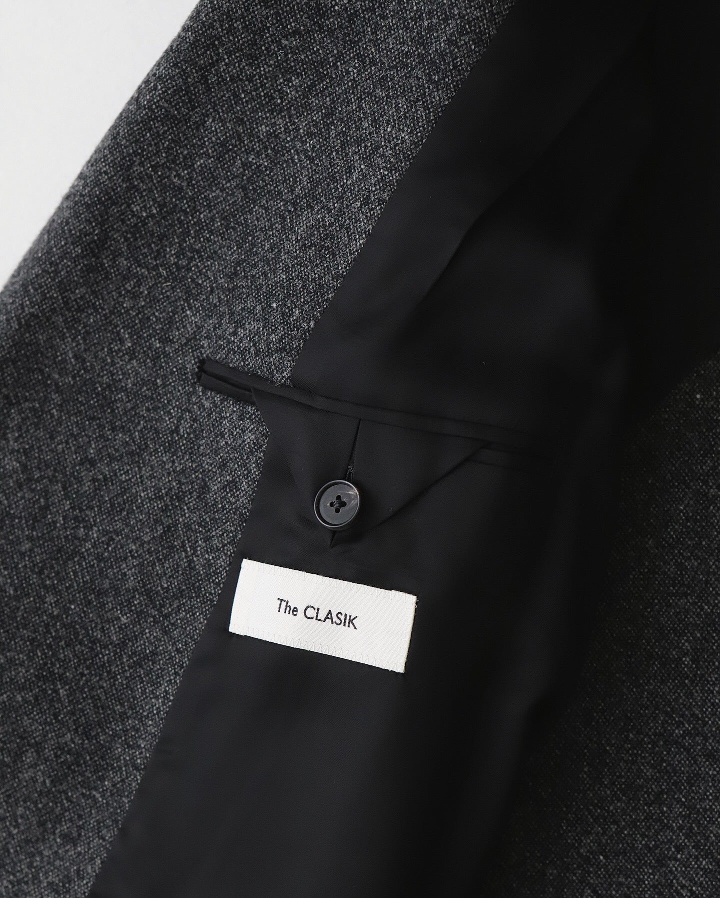 FLAP POCKET BLAZER｜SOFT TWEED