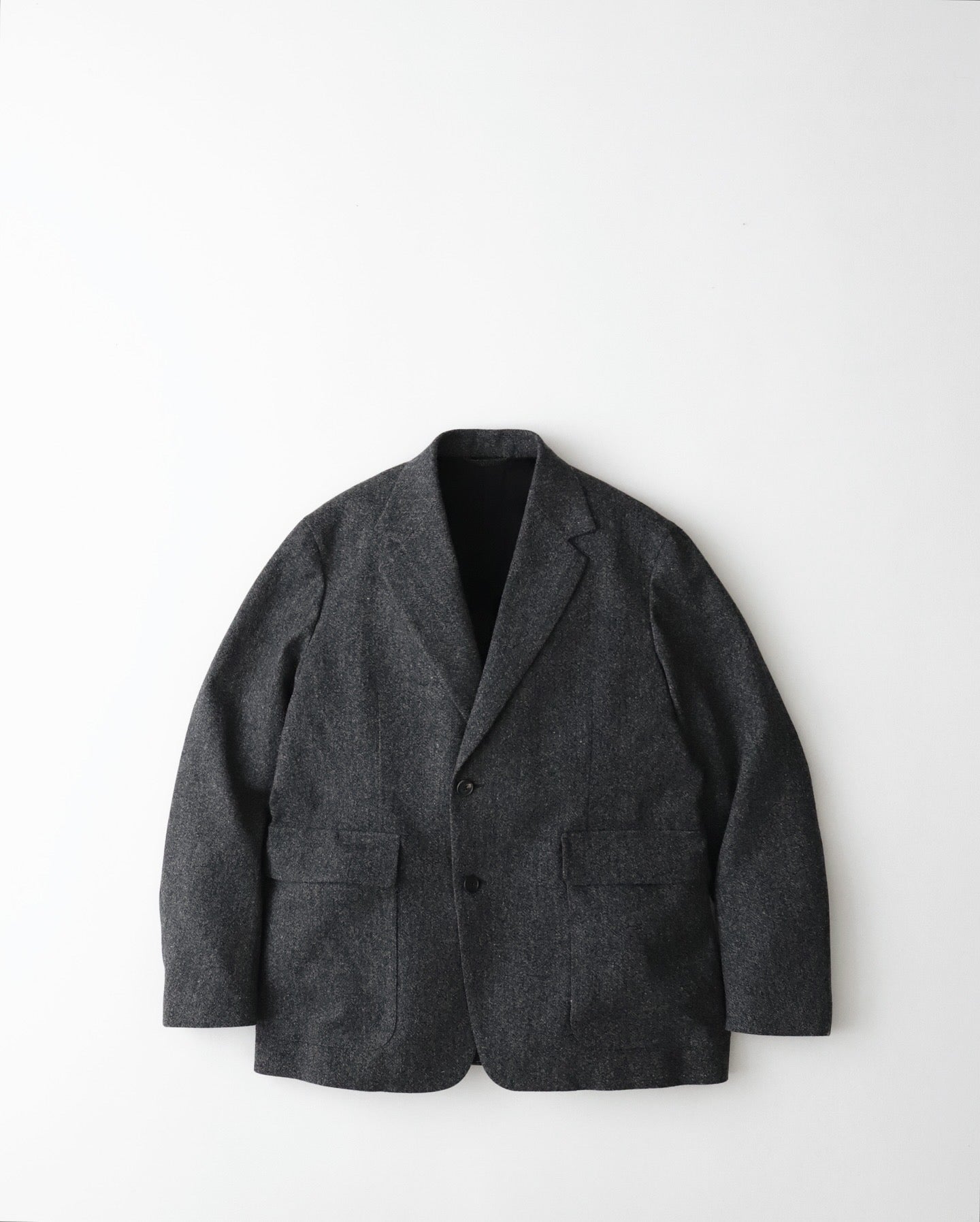 FLAP POCKET BLAZER｜SOFT TWEED