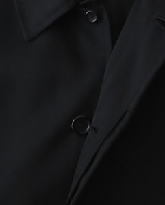 SCALE OFF WOOL BALMACAAN COAT