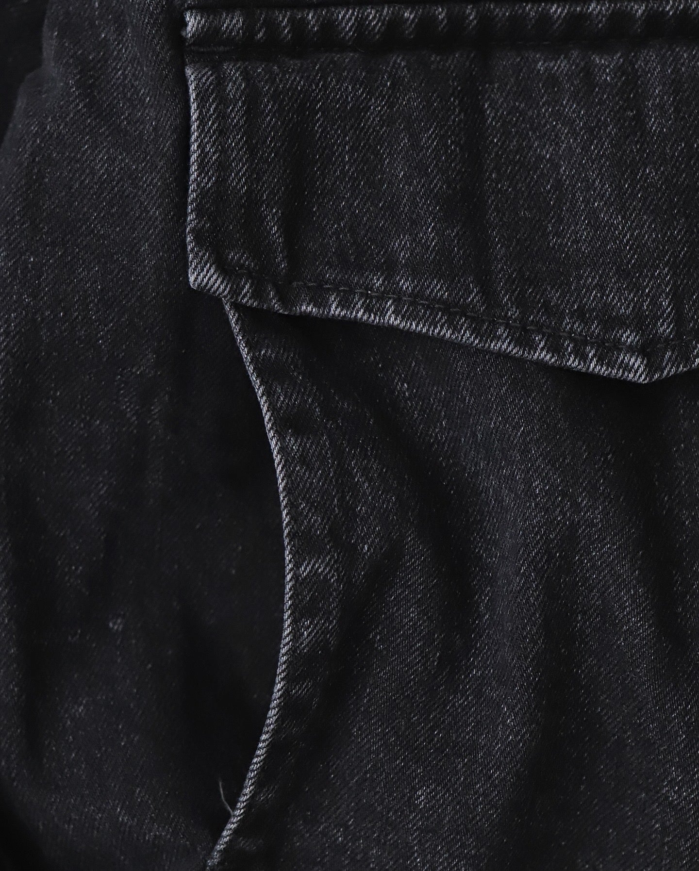 SELVAGE DENIM ZIP JACKET