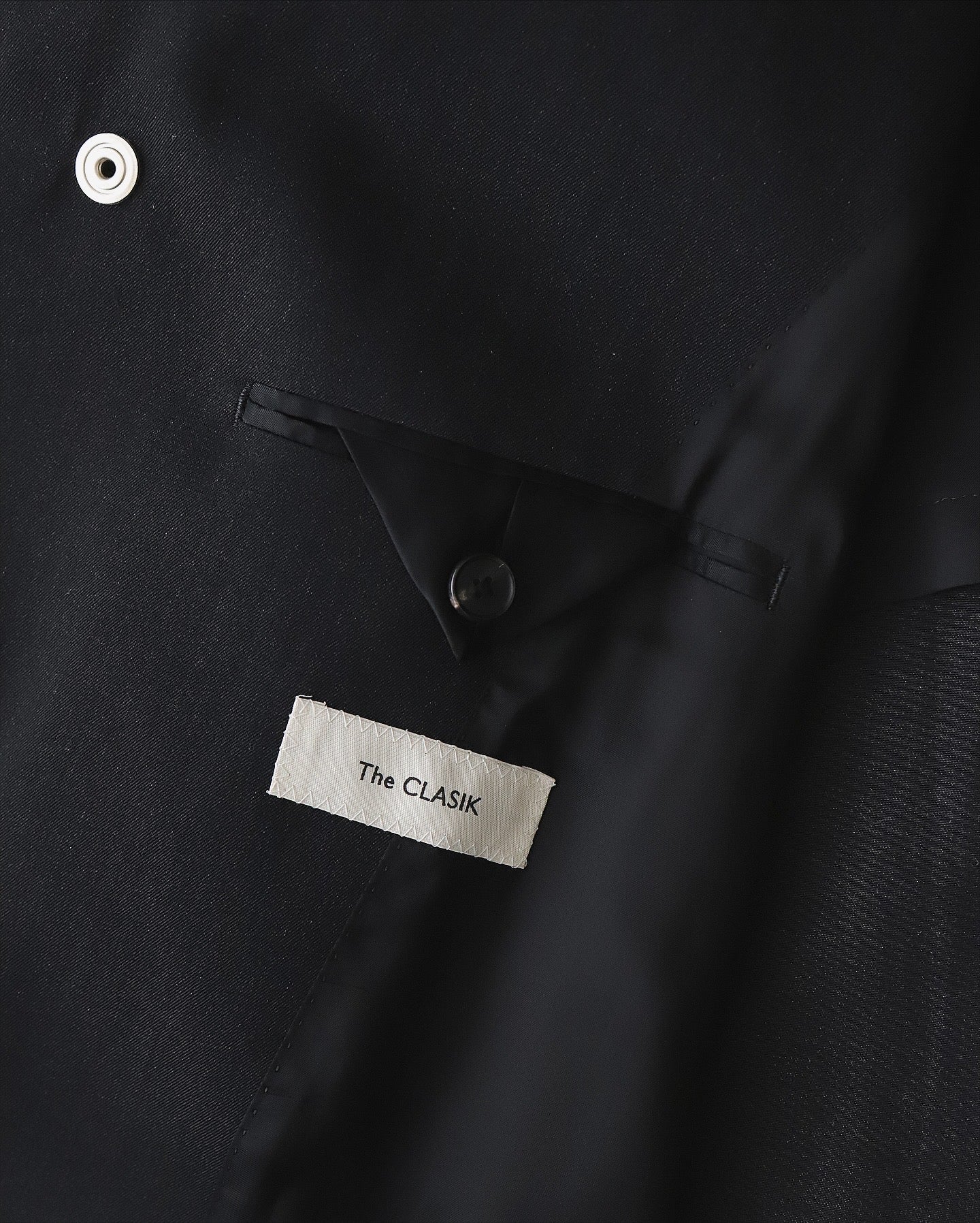 BAL COLLAR PONCHO｜VINTAGE GABADINE