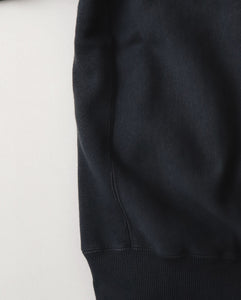 VINTAGE HALF ZIP RIB COLLAR SWEATSHIRT