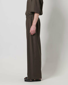 WOOL TROPICAL HAREM PANTS